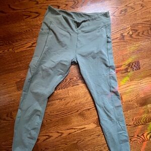 Kids Olive Green Leggings